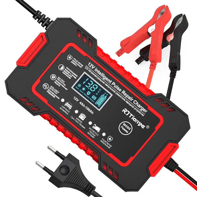 TurboCharge 12V™ – Carregador Automotivo com Recuperação de Bateria