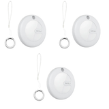 (COMPRE 1  LEVE 3) Rastreador de Bagagem TAG ITAG Mala Anti-Perda Mini Localizador Chaveiro GPS