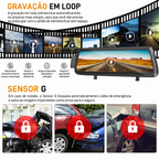 Retrovisor Multimídia SmartVision - Com Câmera de Ré
